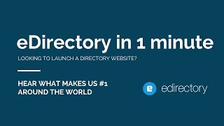 eDirectory.com - Online Directory Software in 1 Minute screenshot 2