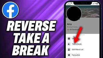 How To Reverse Take A Break On Facebook
