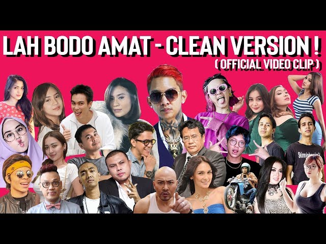 Young Lex - Lah Bodo Amat CLEAN VERSION Ft. Sexy Goath u0026 Italiani (Official Video Clip) class=