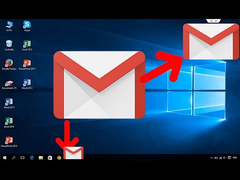 comment mettre gmail sur son bureau