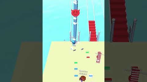 Bridge Race All Levels Gameplay Android,ios Levels 705 #Shorts