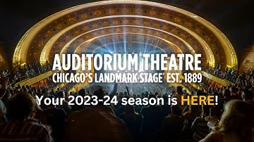 Auditorium Theatre | 2023-24 Season Announced!