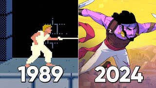Evolution of Prince of Persia Games (1989-2024)