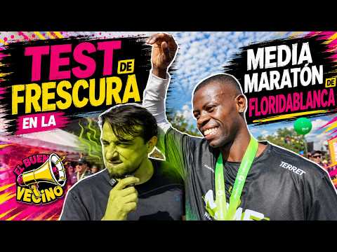OLÍ LAS AXILAS DE LOS CORREDORES | Media Maratón de Floridablanca