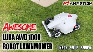Incredible Luba AWD 1000 Robot Lawn Mower from Mammotion | Review