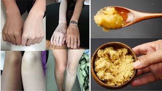 Scrub to lighten skin and body in a week at home with 2 ingredients only