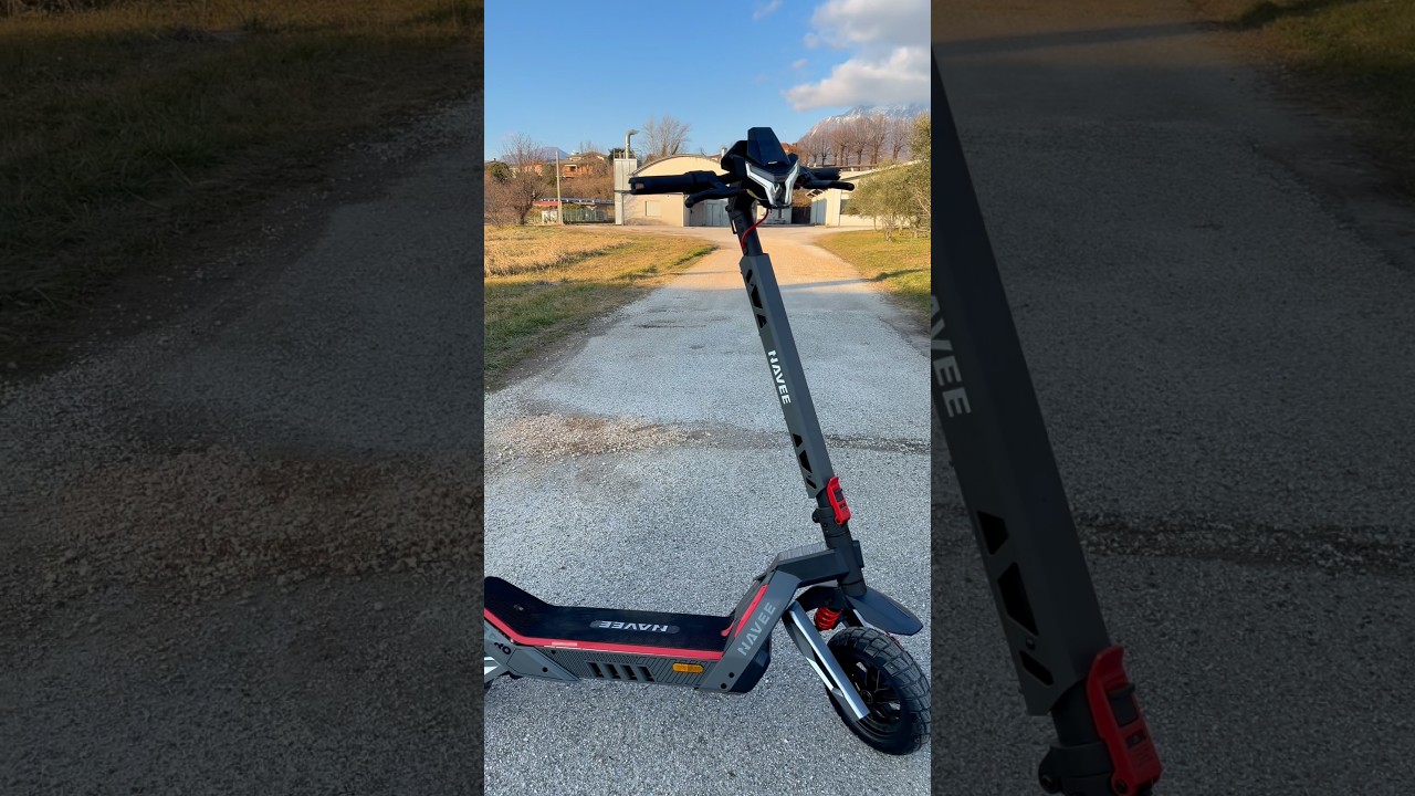 Электросамокат NAVEE XT5 Pro мощностью 2200 Вт: тест скорости 51 км/ч! #shorts