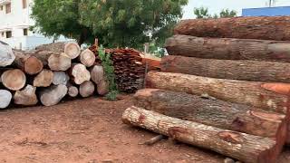 Mahagani Round Logs