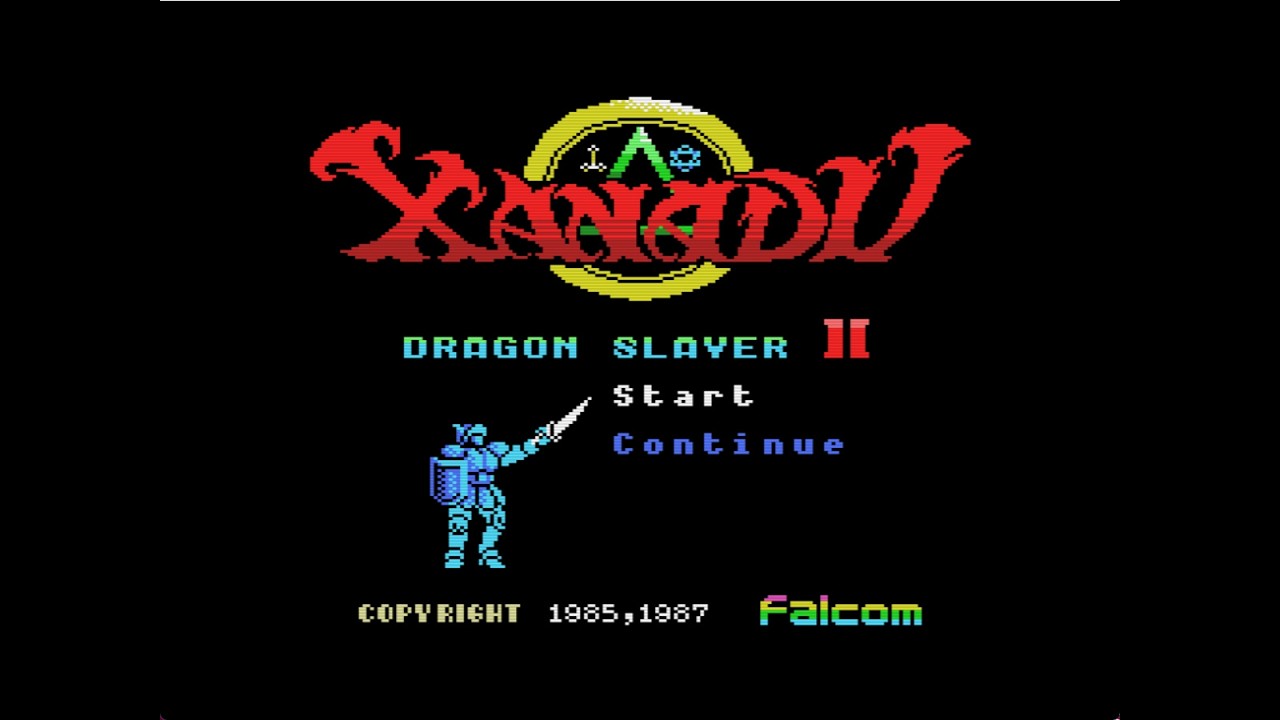 BGM] [msx] ザナドゥ [Xanadu] - YouTube