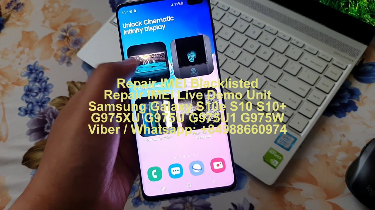 Repair Imei Samsung Galaxy S10 G975f G975x Blacklisted Reported By Android Unlock