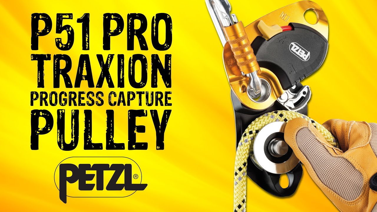 Petzl P51 Pro Traxion Progress Capture Pulley Gme Supply