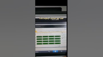 How to Print User Usages Listing? #ricohprinter #ricoh  #copier