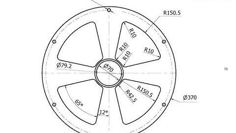 T-Flex CAD 15 2D - Exercise 72