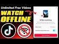 How to Watch TikTok Videos Offline || 100% Working Trick || TikTok Offline Mode Full Guide (2025)