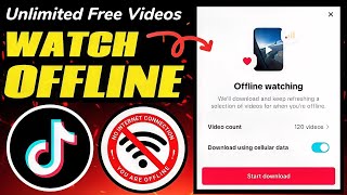 How to Watch TikTok Videos Offline || 100% Working Trick || TikTok Offline Mode Full Guide (2025)