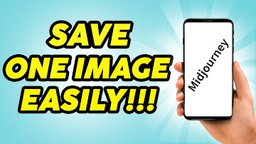 How to Save One Image from Midjourney - How to Download 1 Image in Midjourney