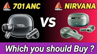 boat 701 anc vs boat nirvana anc⚡Boat Airdopes Prime 701 ANC VS boat Nirvana Ion ANC