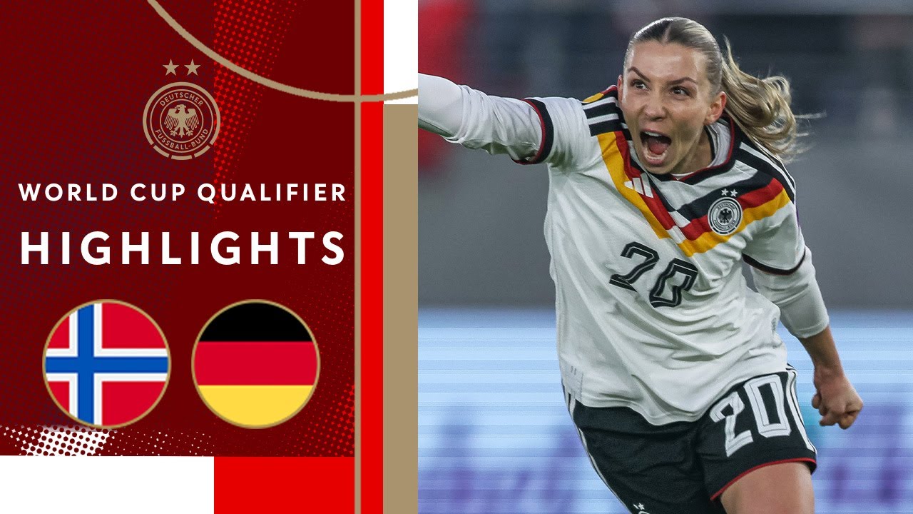 UNSTOPPABLE! Another marvellous win! | Norway vs. Germany 0-4 | Highlights | World Cup Qualifier