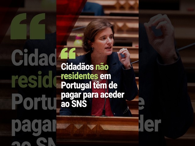 Cidadãos residentes em Portugal têm de pagar para aceder ao SNS