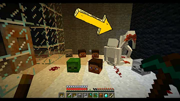 I found SCP-096 in Minecraft( Scary)