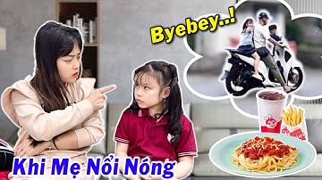 Lần Đầu Tiên Mẹ Hằng Nổi Nóng | Lý Do Em Quỳnh Nhi Làm Mẹ Buồn