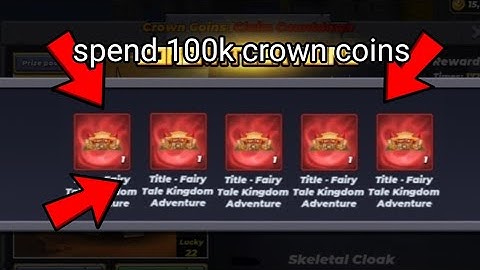 I Spend 100k Crown Coins #Skyblock #BlockmanGo