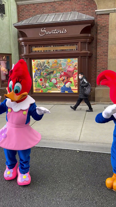 Universal Studios Japan Woody Woodpecker Greeting #Shorts