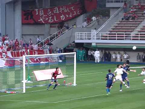 アビスパ福岡GK城後寿ロアッソ熊本ファビオにやられる