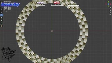 Making A Rolex Chain For GTA 5 RP (FiveM) | Blender 3D Modeling
