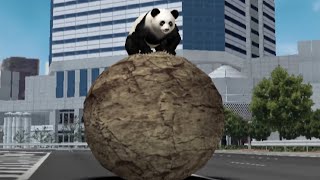 Animal Kaiser - Giant Panda All Attacks Showcase｜百獣大戦アニマルカイザー - ジャイアントパンダの攻撃技集 screenshot 4