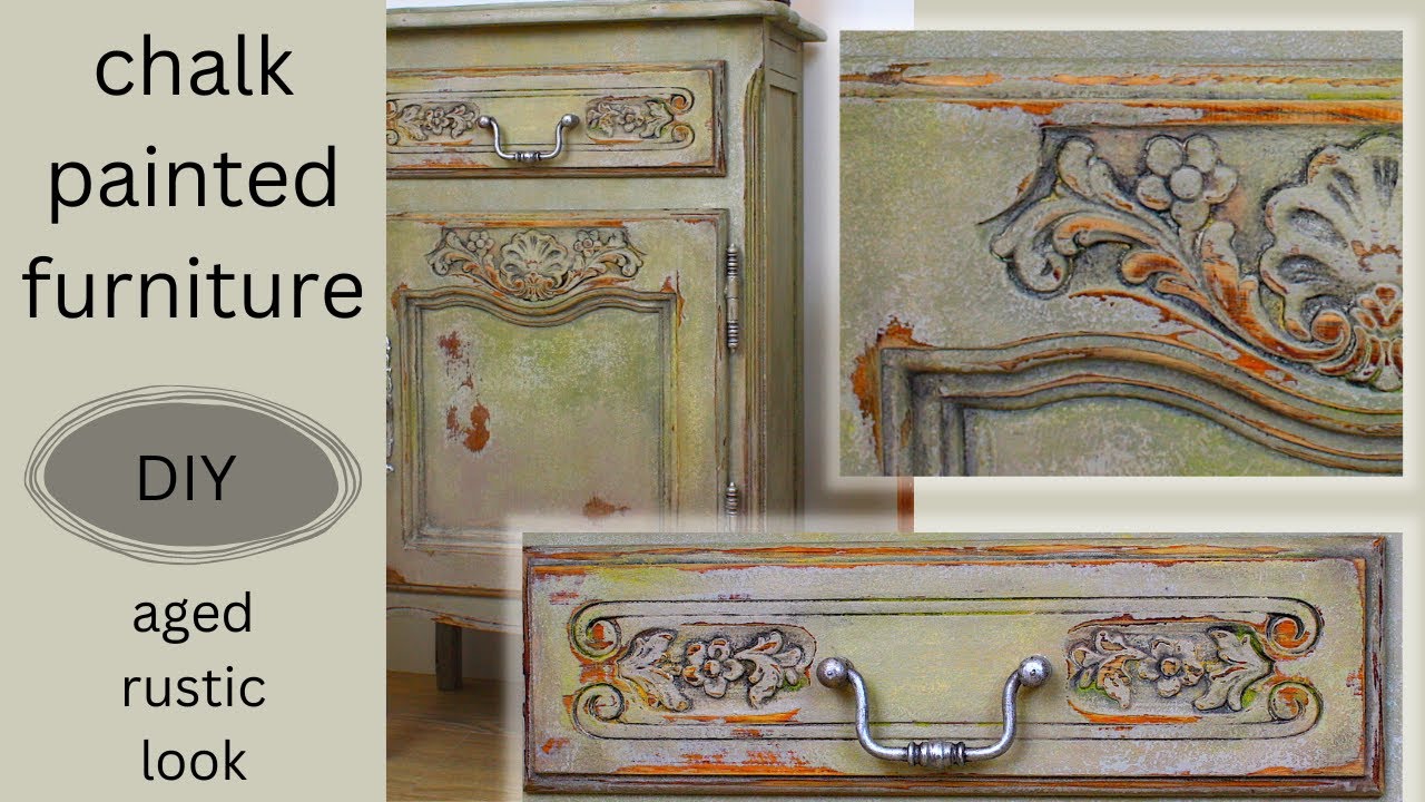 Creating a Rustic Aged look Painting Furniture with Chalk Paint 