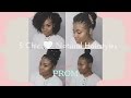 5 Chic Hairstyles to Wear to Prom/Wedding for Naturally Curly Hair!!!