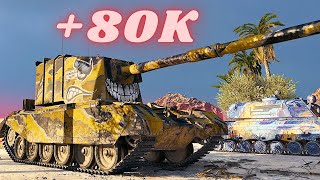 FV4005 Stage II +80 тыс. компиляция урона World of Tanks Replays