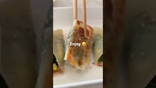 Easy potstickers with dumpling wrapper 