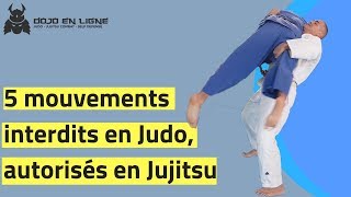 5 techniques de Judo interdites, mais autorisées en Jujitsu