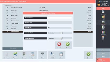 Shortcuts - Voiding a transaction