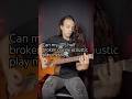 Unironically the hardest thing I've played lately 😅 #guitar #metal #metalhead #acoustic #metallica