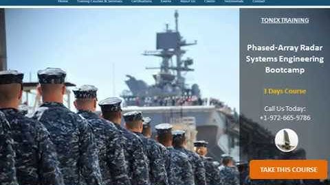 Phased array radar systems engineering bootcamp - Tonex.Com