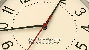 How To Remove A Drawer | #QuickTips from Showplace