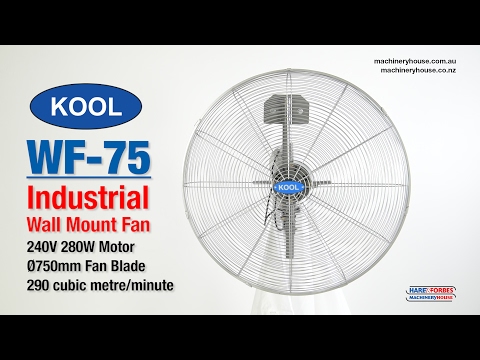 WF-75 - Industrial Wall Mount Fan