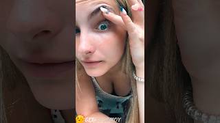 Daily Routines ❤️‍🔥 She Revealed Her Stunning Eyes… Then Started Dancing! 👀💃