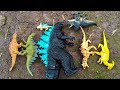 Ternyata Ada Dino Di Dalam Semak ! : t-rex🦖/ Brachiosaurus/ KingKong/ Godzilla/ Gorilla