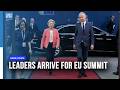 EU Leaders Arrive For Day Two Of EU Summit In Brussels | Dawn News English