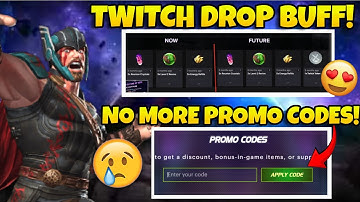 GOODBYE PROMO CODES – HELLO MASSIVE TWITCH DROP BUFFS & MORE REWARDS!"