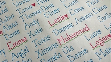 Handwriting name 27/11 #handwriting #calligraphy #lettering #drawing #satisfying #relaxing #writing