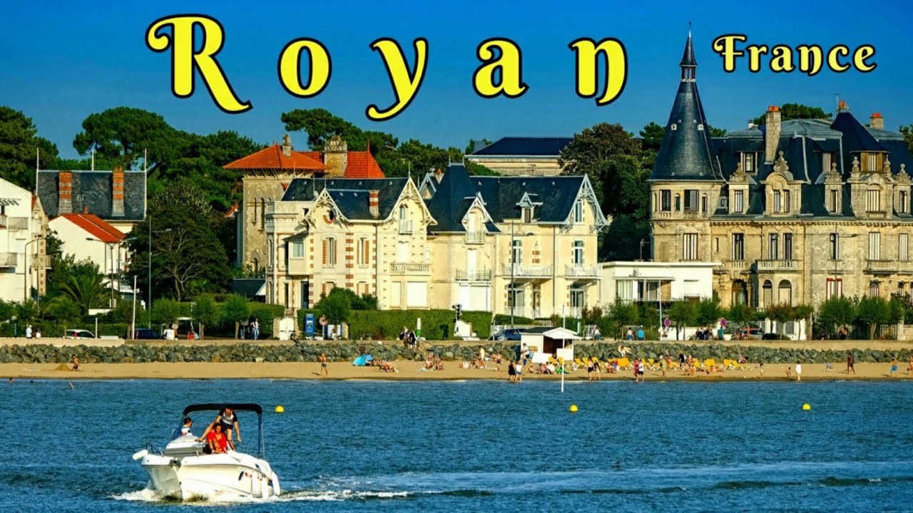 Royan 🇫🇷  France -  A sunny walk along the coastline of Royan [4K 50fps]