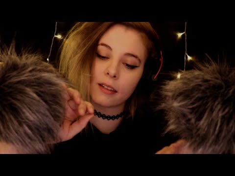 ASMR | ear to ear soft fluffy sounds - pure fluffy mic, no talking, rain