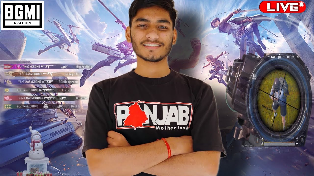 🛑 RUSH GAMEPLAY | BGMI LIVE WITH RUDEEGAMING | @LoLzZzGaming ...