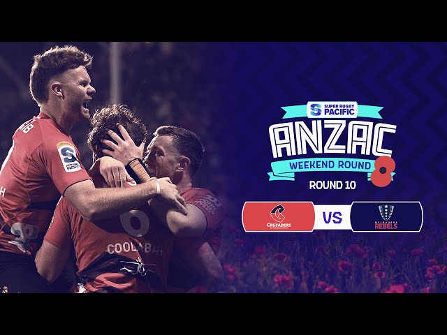 HIGHLIGHTS | CRUSADERS v REBELS | Super Rugby Pacific 2024 | Round 10 class=