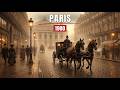 Comment C’était de Voyager en calèche à Paris en 1900 (Reconstitution par IA)